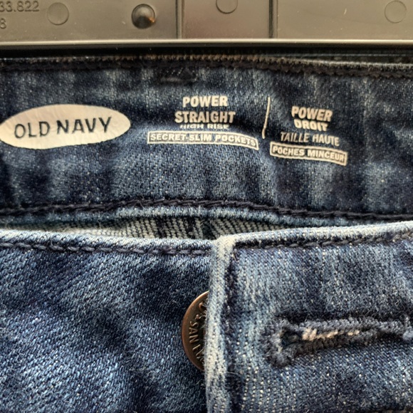 💙 Old Navy Power Straight Jeans Sz 12 - Picture 4 of 4